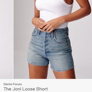Aritzia Denim Forum The Joni Loose Short